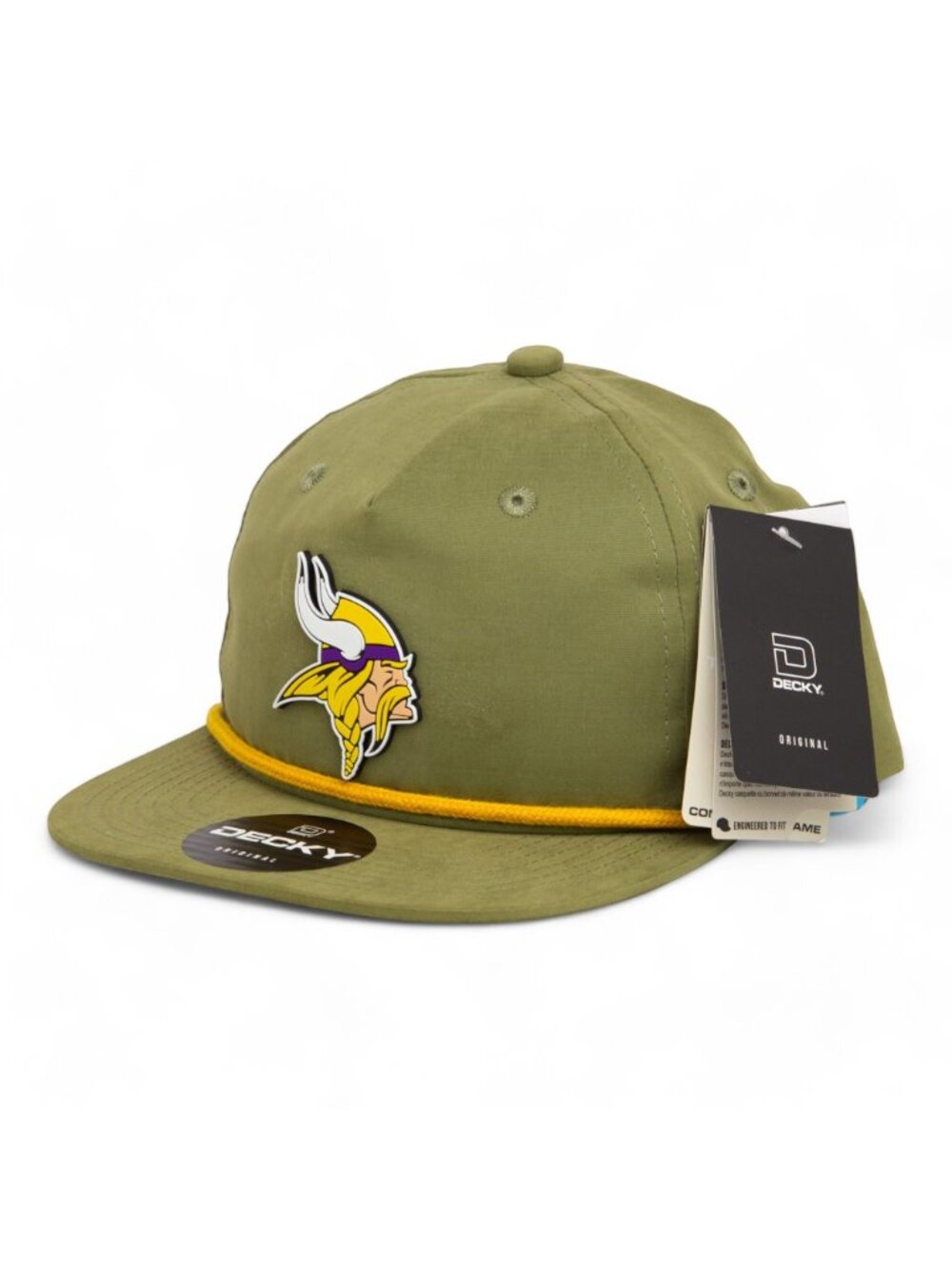 Minnesota Vikings 3D Classic Rope Hat- Loden/ Amber